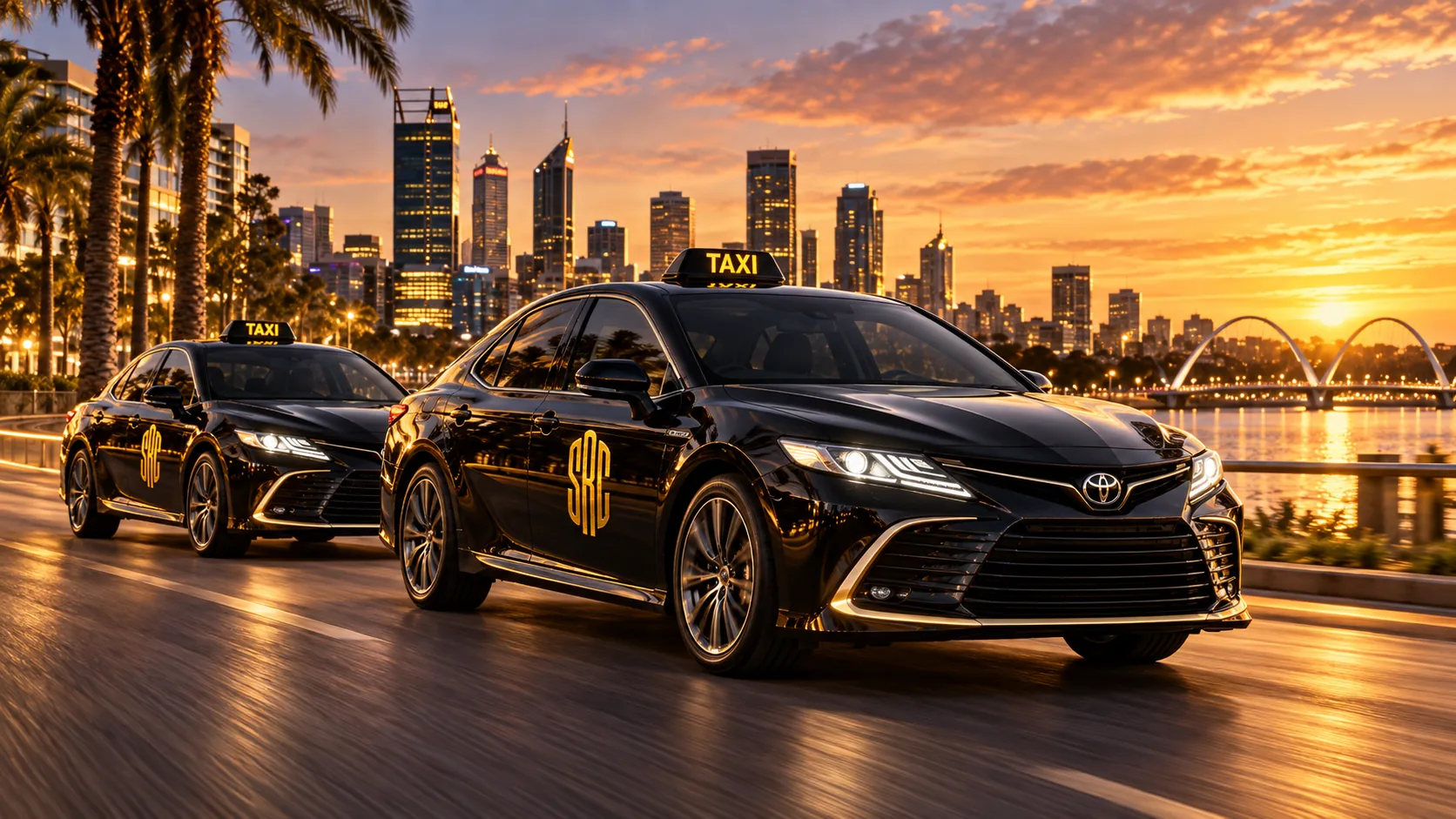 Corporate taxi travel in Perth